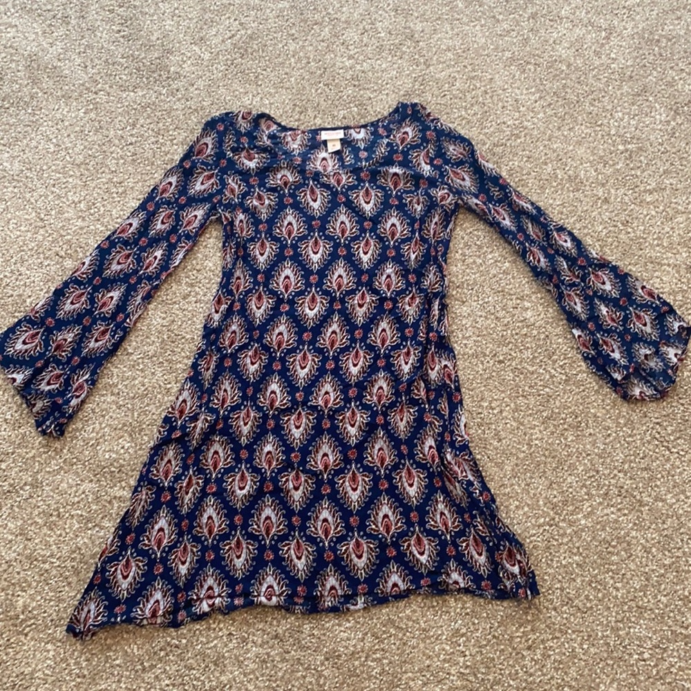 Boho printed dress